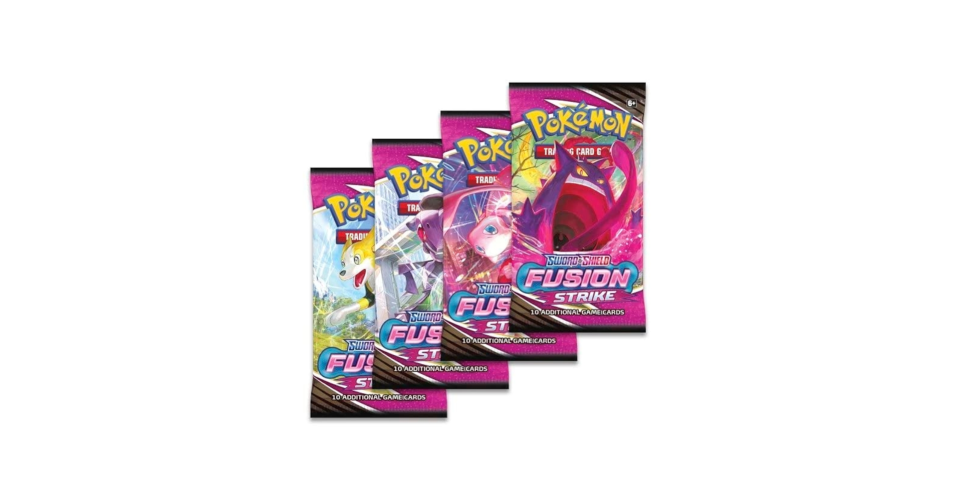 ポケモンカード　FUSION STRIKE ブースターボックス英語版シュリンク付 Amazon.com: Pokemon TCG: Sword & Shield Fusion Strike 4